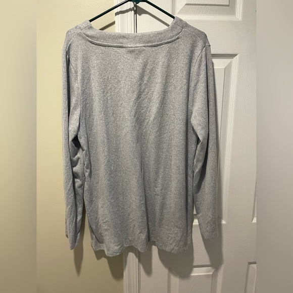 Karen Scott Sport Gray Sweater - Picture 3 of 3